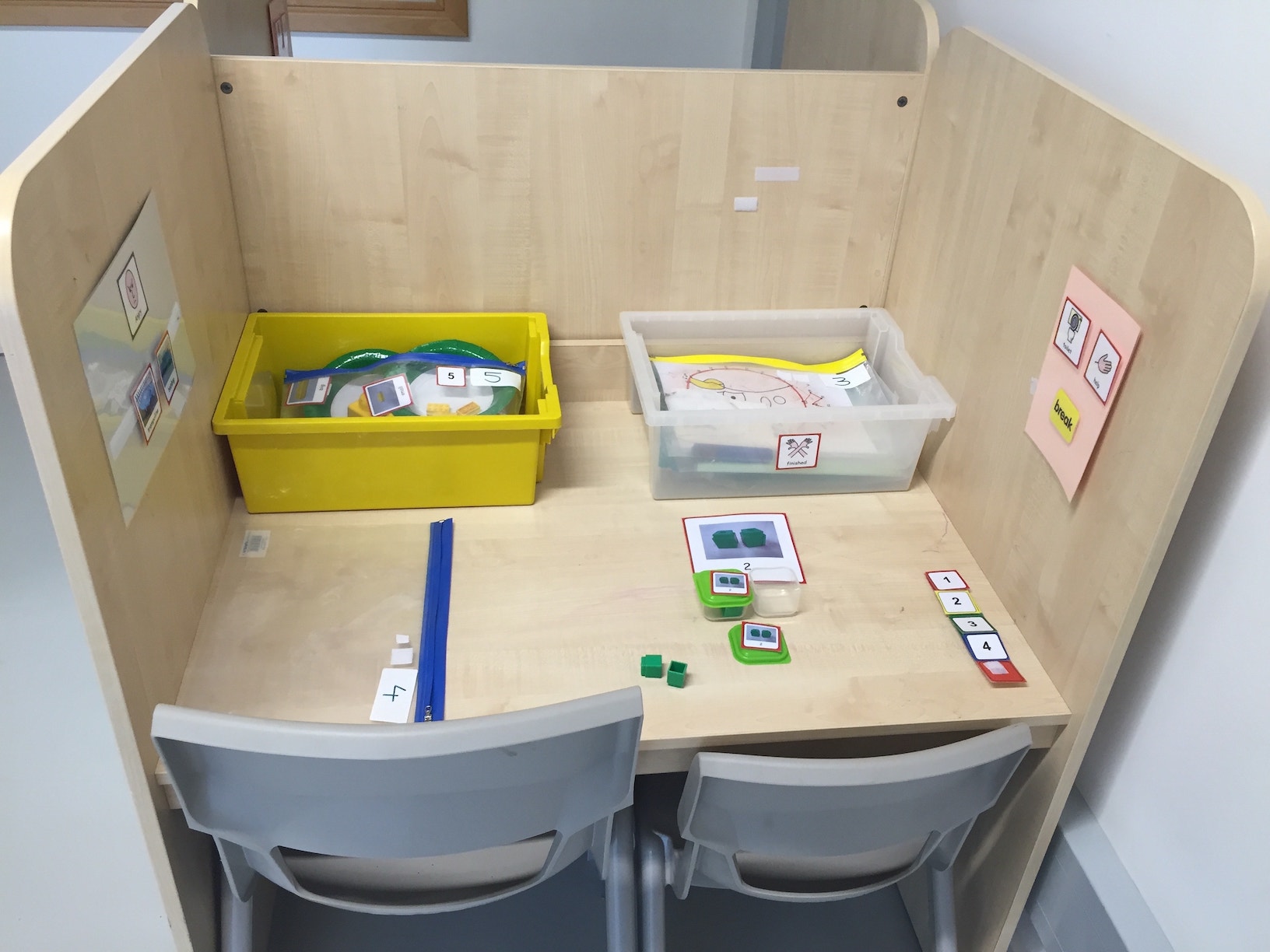 August Task Boxes for Special Education - Teaching Autism