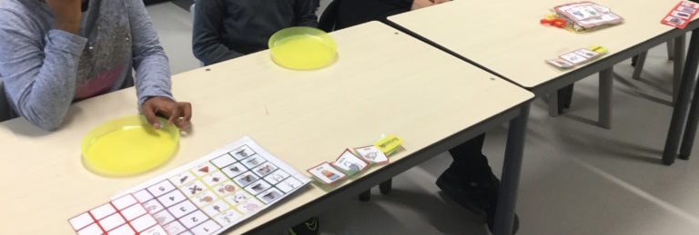 autism table visual supports
